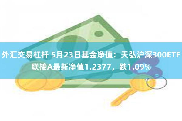 外汇交易杠杆 5月23日基金净值：天弘沪深300ETF联接A最新净值1.2377，跌1.09%